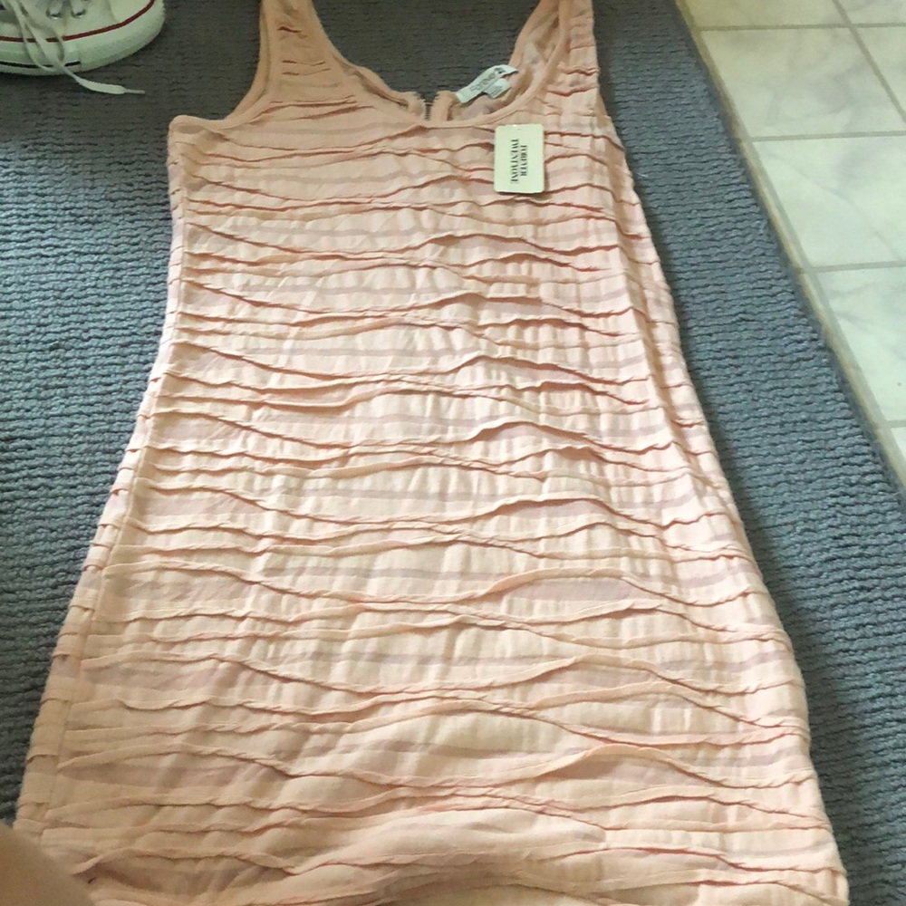 Peach dress